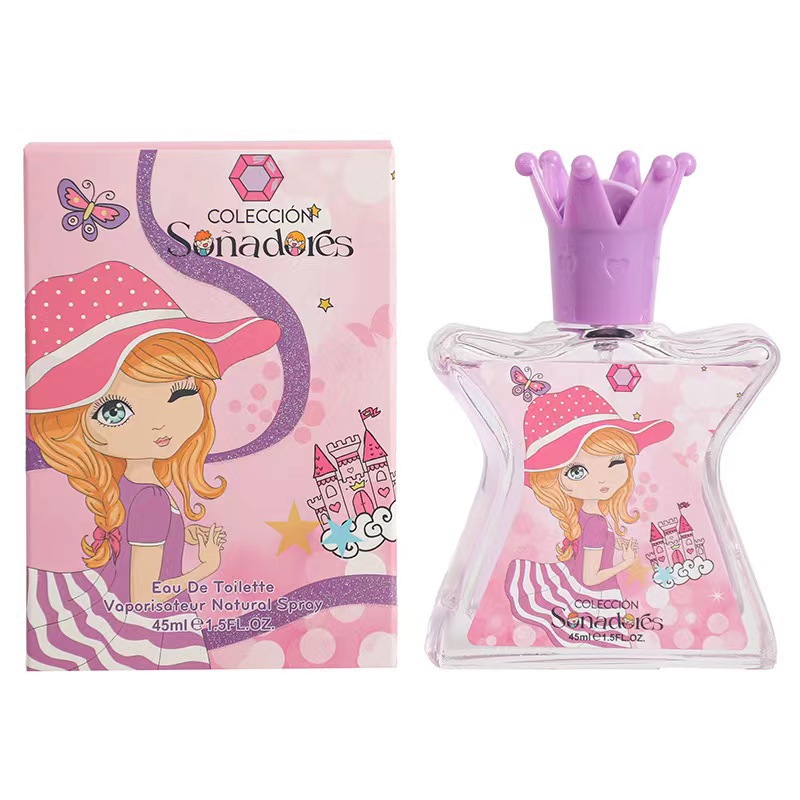 التجارة الخارجية عبر الحدود 50 مل العطور الرسوم المتحركة للأطفال العطور كاريكاتورية للأطفال التجارة الخارجية بالجملة