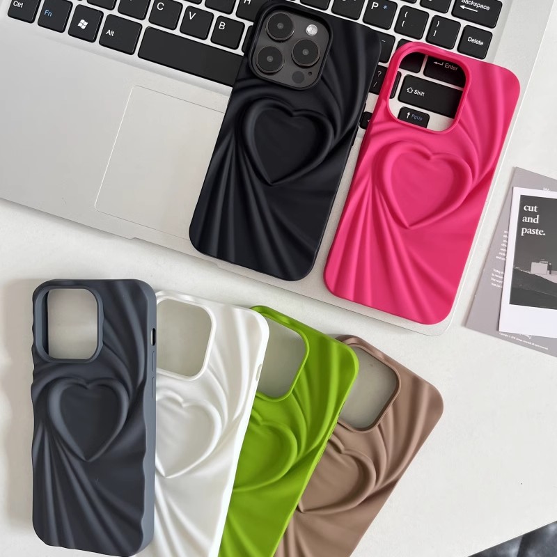 جراب قلب الحب المطوي مناسب لهواتف ايفون iPhone 16 من Apple 12promax 11 niche 13 جراب قلب الحب المطوي مناسب لهواتف ايفون iPhone 16 من Apple 12promax 11 niche 13