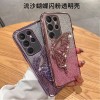 مناسبة لـ Samsung S25ultra Phone Case A17 Plated Flash Powder S24 Diamond Inlay A36 Quicksand Butterfly Stand A53 مناسبة لـ Samsung S25ultra Phone Case A17 Plated Flash Powder S24 Diamond Inlay A36 Quicksand Butterfly Stand A53