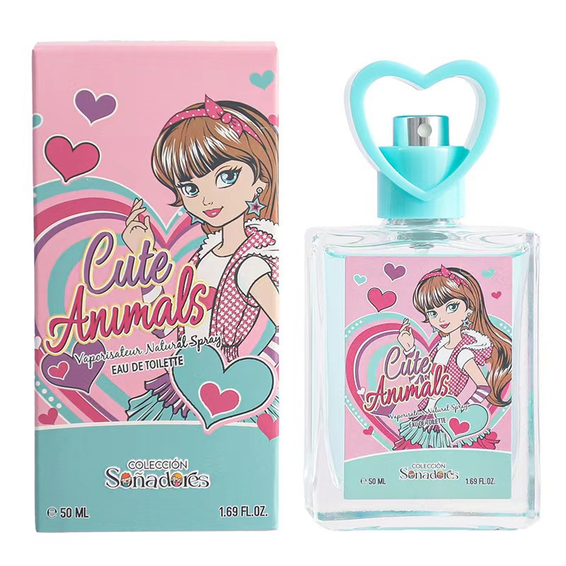 التجارة الخارجية عبر الحدود 50 مل العطور الرسوم المتحركة للأطفال العطور كاريكاتورية للأطفال التجارة الخارجية بالجملة