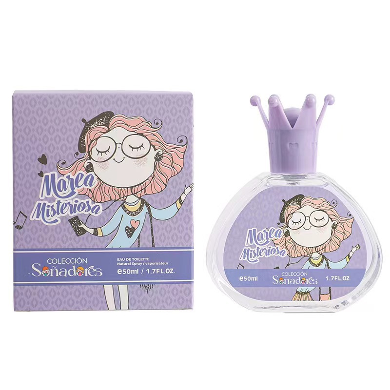 التجارة الخارجية عبر الحدود 50 مل العطور الرسوم المتحركة للأطفال العطور كاريكاتورية للأطفال التجارة الخارجية بالجملة