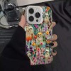 الهيكل العظمي للزهور مناسب لـ Samsung S23FE Case S25ultra/Note20/S24Plus/S21/A06/A54 الهيكل العظمي للزهور مناسب لـ Samsung S23FE Case S25ultra/Note20/S24Plus/S21/A06/A54