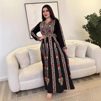 الشرق الأوسط مسلم الأمة الرياح ثوب نسائي تنورة