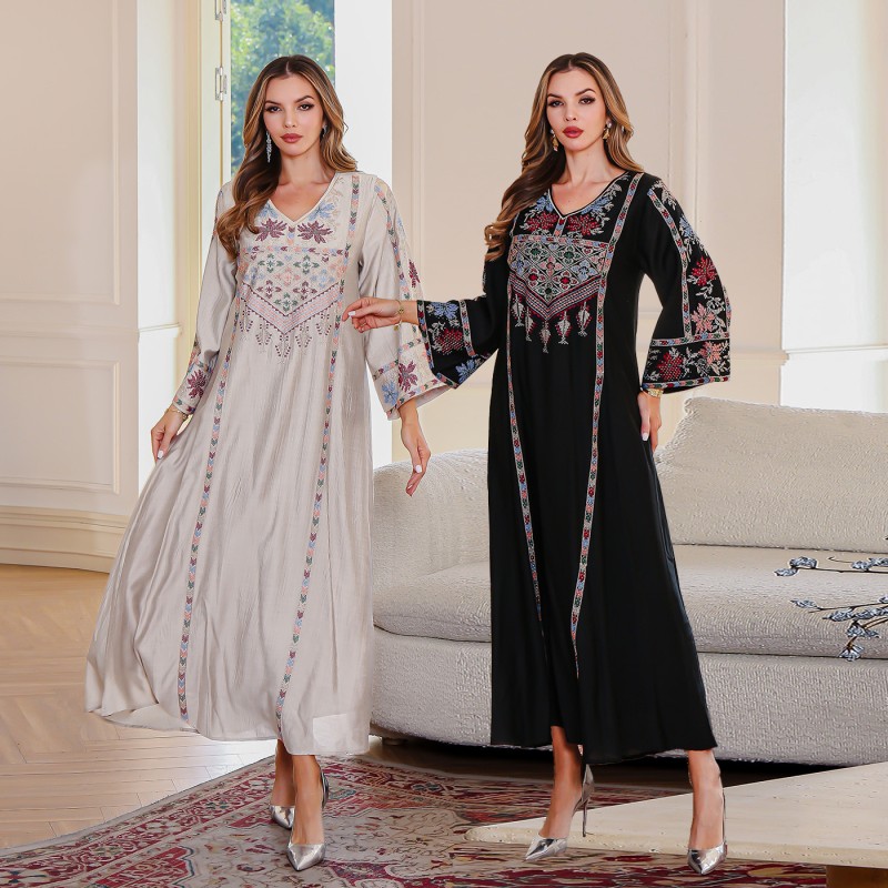 عبر الحدود اللباس الأنيق مسلم الشرق الأوسط اللباس دبي المرأة العباية التطريز ملصقات الماس رداء بقعة عبر الحدود اللباس الأنيق مسلم الشرق الأوسط اللباس دبي المرأة العباية التطريز ملصقات الماس رداء بقعة