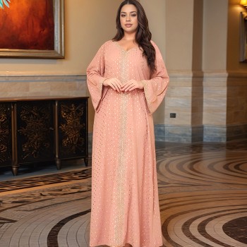 الشرق الأوسط الكويت قصر دبي مسلم الجلباب الرياح كم طويل فستان فضفاض حجم كبير فتاة سمينة تنورة طويلة