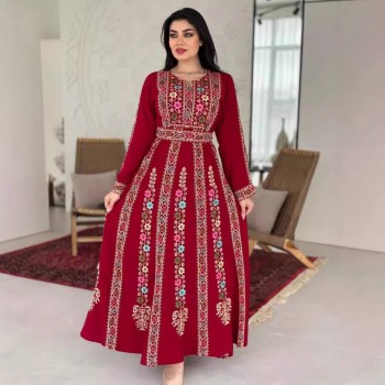 الشرق الأوسط مسلم الأمة الرياح ثوب نسائي تنورة