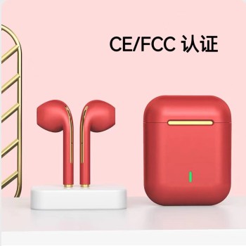 سماعات أذن رياضية بلوتوث TWS طراز J18 الجديدة, مزودة بقابس أذن لاسلكي لتقليل الضوضاء وتغيير الاسم وعمر بطارية طويل