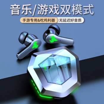 سماعات TWS أذن لاسلكية N35 للألعاب بتقنية البلوتوث  ثنائية الوضع رياضية ملونة وخفيفة الوزن وعالية الدقة للألعاب