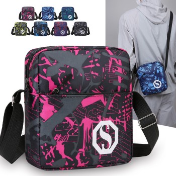  حقيبة الكتف للرجال كاجوال متعددة الاستخدامات  