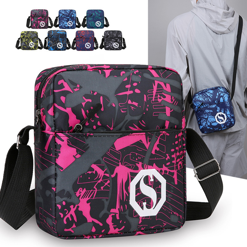  حقيبة الكتف للرجال كاجوال متعددة الاستخدامات  