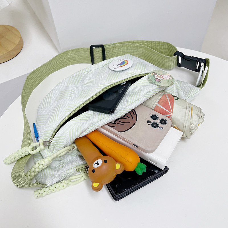 حقيبة خصر كروس بودي - حقيبة خصر مقاومة للماء، حزام خصر متعدد الاستخدامات للجري والمشي، حقيبة خصر نسائية، مثالية للمغامرات الخارجية