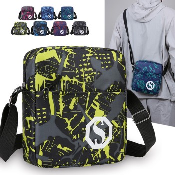  حقيبة الكتف للرجال كاجوال متعددة الاستخدامات  