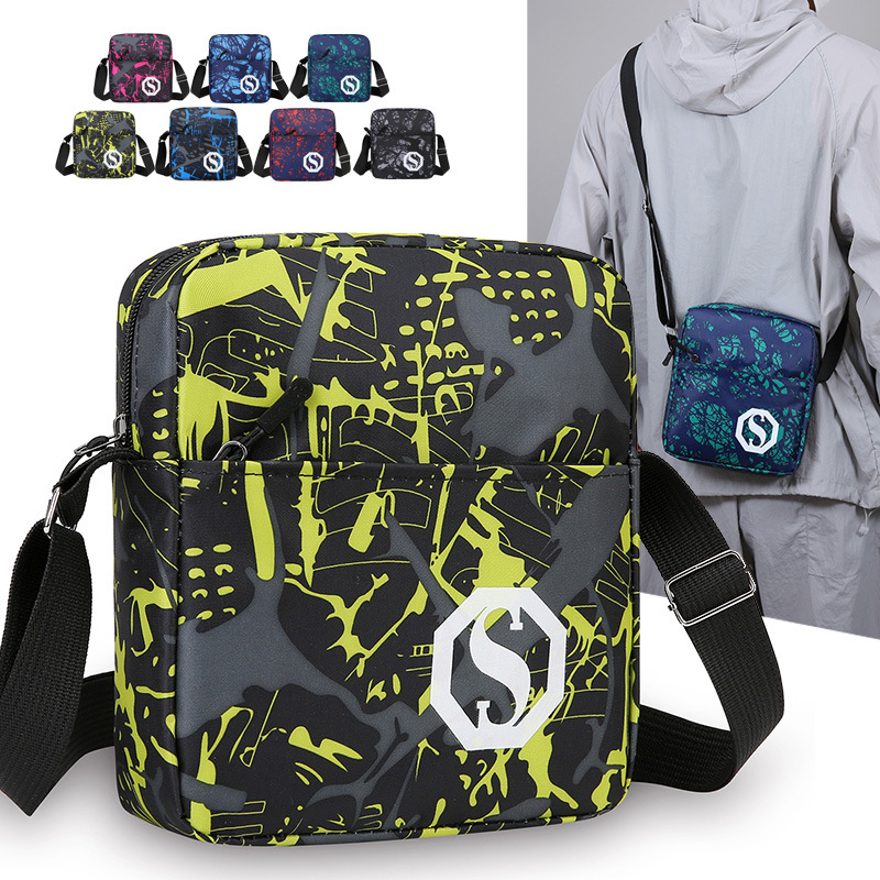  حقيبة الكتف للرجال كاجوال متعددة الاستخدامات  