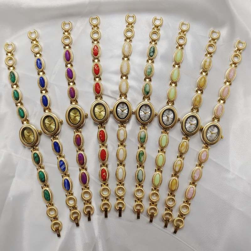 جديد لون الحجر السيدات ووتش سوار الكورية البيضاوي السيدات ووتش جديد لون الحجر السيدات ووتش سوار الكورية البيضاوي السيدات ووتش