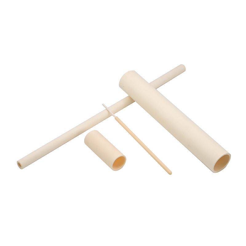 أنبوب سيراميكي مقاوم لدرجات الحرارة العالية أنبوب سيراميكي مقاوم لدرجات الحرارة العالية