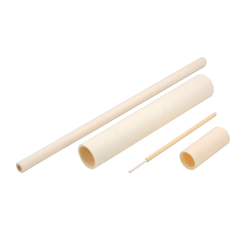 أنبوب سيراميكي مقاوم لدرجات الحرارة العالية أنبوب سيراميكي مقاوم لدرجات الحرارة العالية