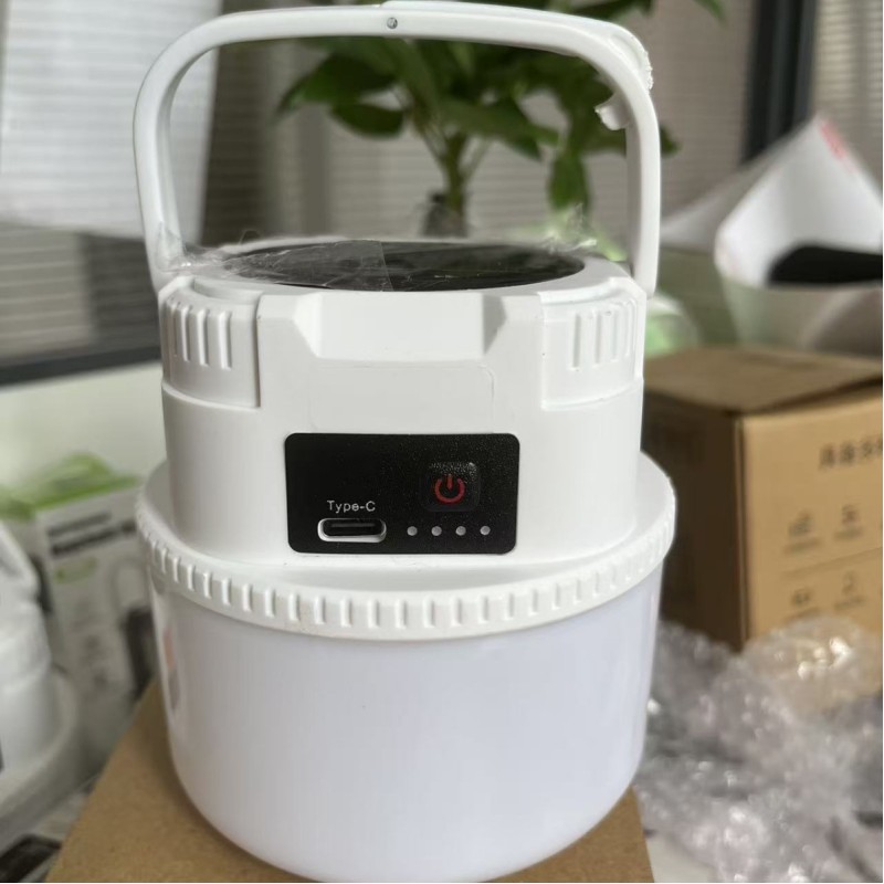 مصباح الإضاءة في حالات الطوارئ مصباح الوقوف في السوق الليلية في الهواء الطلق التخييم شحن الإضاءة اللاسلكية الناقل التسلسلي العام مصباح توفير الطاقة