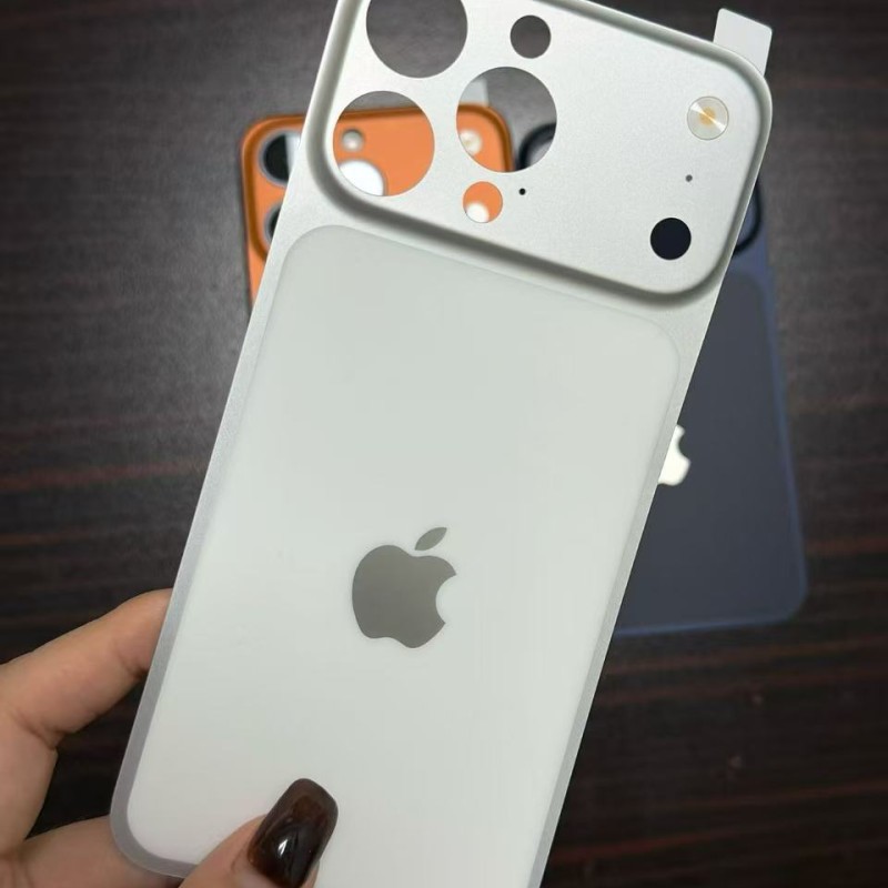 الأغطية الخلفية لأجهة أبل أيفون بالأطار المعدني وبدون