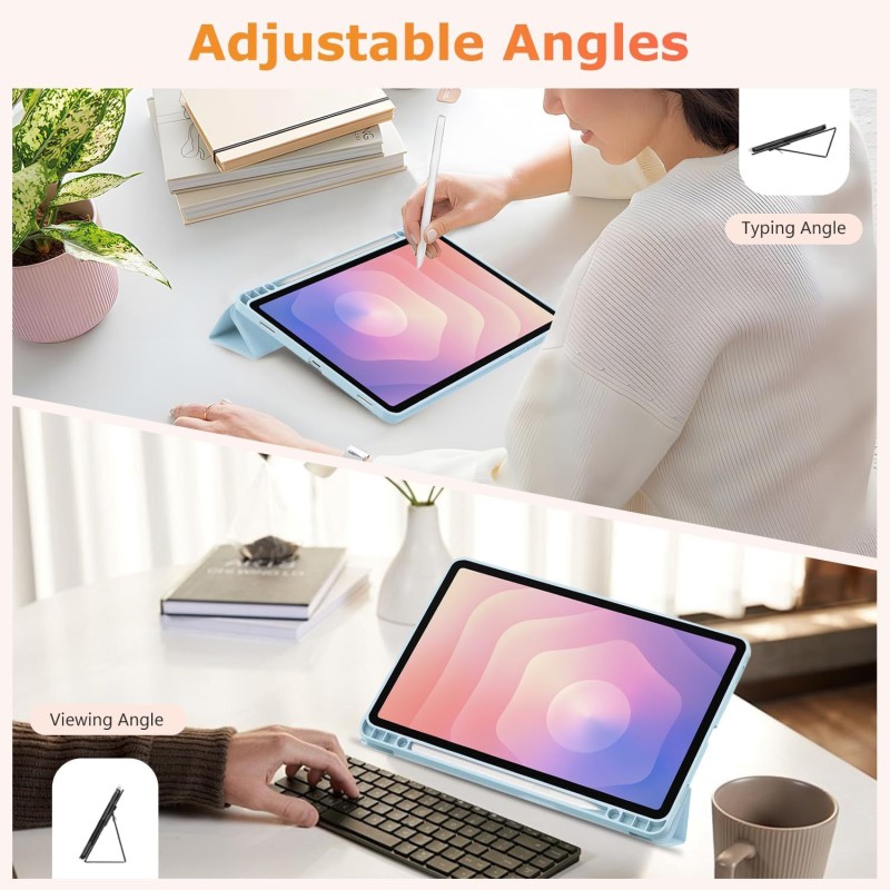 غطاء حماية مناسب لجهاز Samsung S11 اللوحي 2025  S11 غطاء حماية S11 TabS11 مع فتحة قلم غطاء لوحي