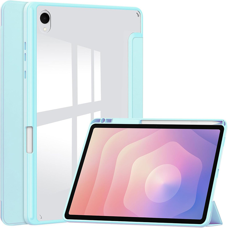 جراب واقٍ مناسب لجهاز TabS10FE، غطاء واقٍ لجهاز Samsung S11 اللوحي، غطاء جلدي S9/S10، S11 FE مضاد للسقوط