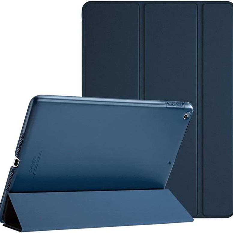 غطاء حماية آي باد 10.2 بوصة حالة جلدية قابلة للطي