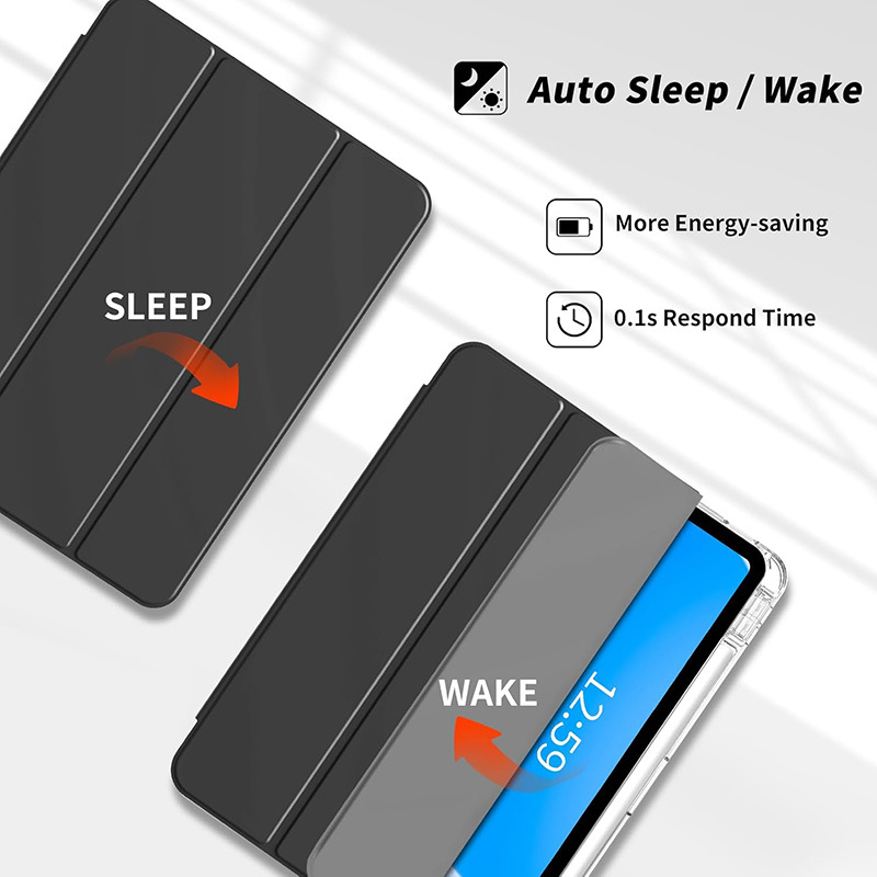 غطاء حماية مناسب لجهاز iPad Air 7 Air 4/5، غطاء حماية شفاف من الأكريليك، غطاء حماية مسطح لجهاز iPad Air 11