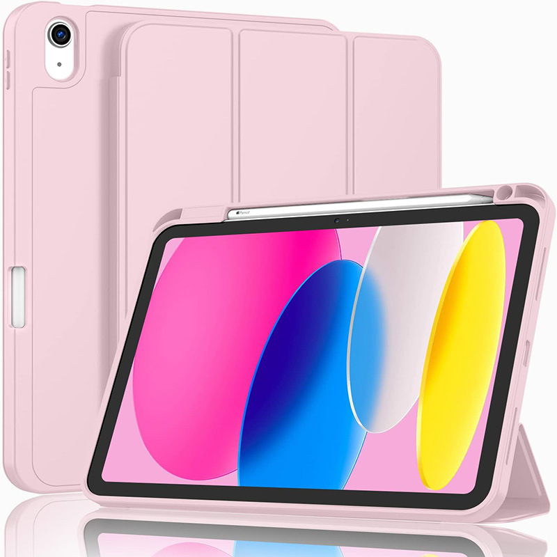 غطاء حماية مناسب لجهاز iPad 10th Tablet iPad A16 ملصق خلفي مضاد للانحناء غطاء حماية لجهاز iPad 11 غطاء لوحي ثلاثي الطي