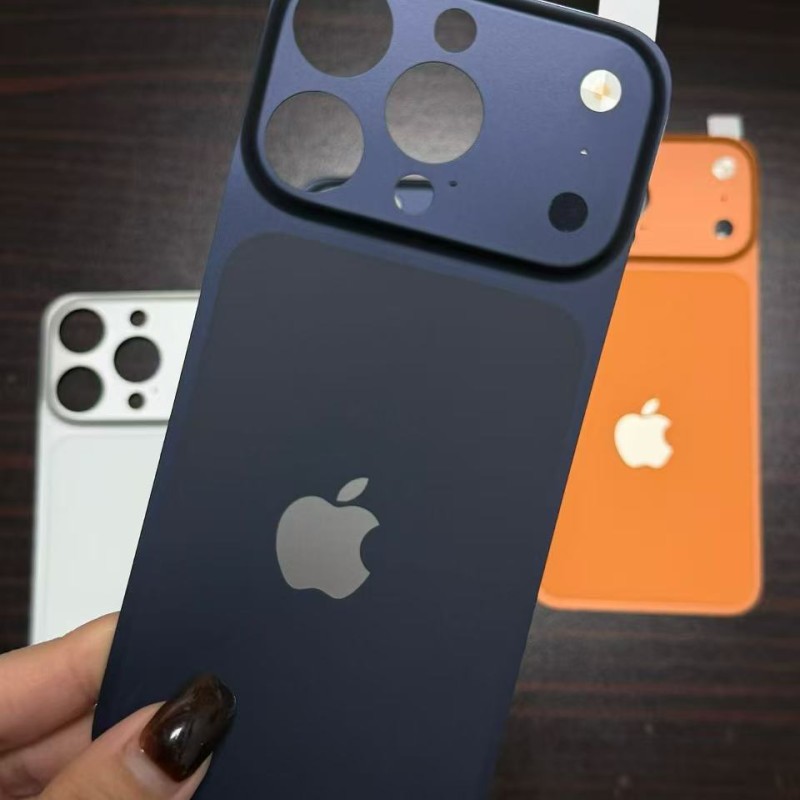 الأغطية الخلفية لأجهة أبل أيفون بالأطار المعدني وبدون