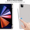 جراب حماية مناسب لجهاز iPad Pro مقاس 11 بوصة، غلاف مسطح قابل للطي ثلاثي الأبعاد، غلاف مسطح متصل بالجزء الخلفي لجهاز Pro11، غلاف ناعم لجهاز Pro13