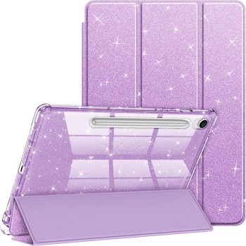  جراب حماية جديد مناسبSamsung S11، وغطاء الجهاز اللوحي S9/S10 بفتحة القلم اليسرى، وغطاء جلدي سماء نجمية لهاتف Samsung S11FE