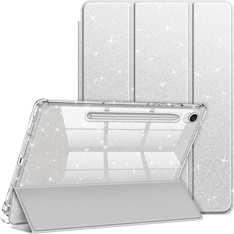  جراب حماية جديد مناسبSamsung S11، وغطاء الجهاز اللوحي S9/S10 بفتحة القلم اليسرى، وغطاء جلدي سماء نجمية لهاتف Samsung S11FE