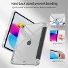 جراب واقٍ مناسب لجهاز iPad Air 11 اللوحي مع طي ثلاثي وفتحة للقلم من مادة TPU الناعمة لحماية iPad Air 4/5 مقاس 11 بوصة