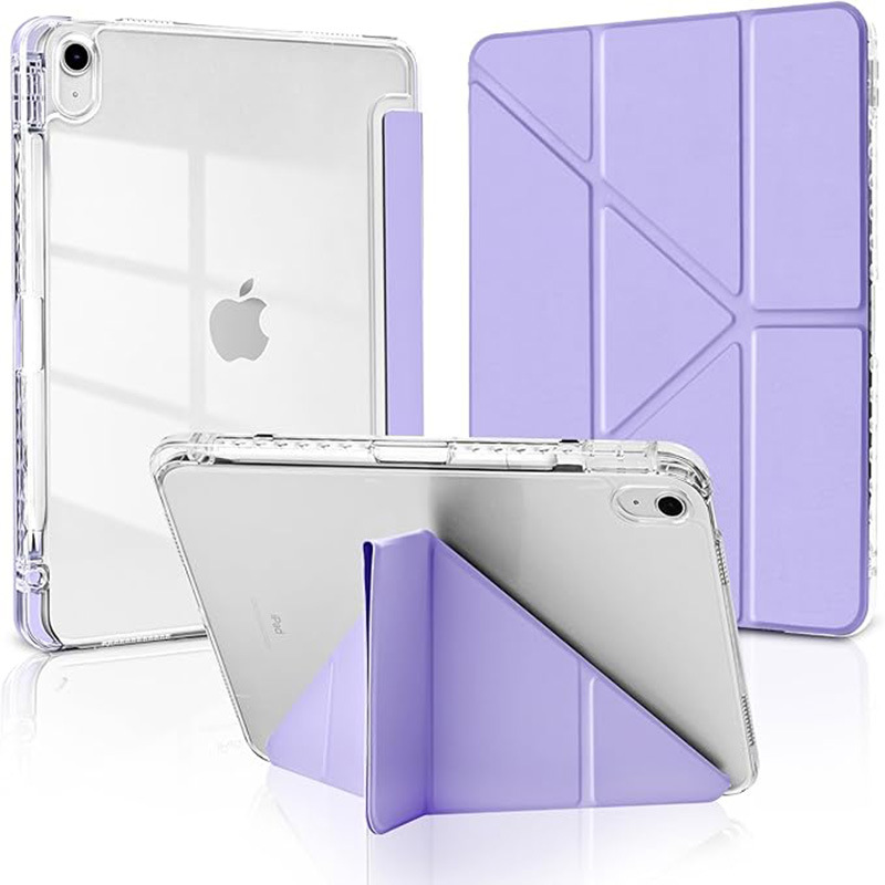 جراب مناسب لحافظة iPad 10/11th، غطاء حماية لجهاز iPad Air11، غطاء حماية لجهاز iPad 3+Y بفتحة قلم قابلة للطي، غطاء حماية لجهاز iPad
