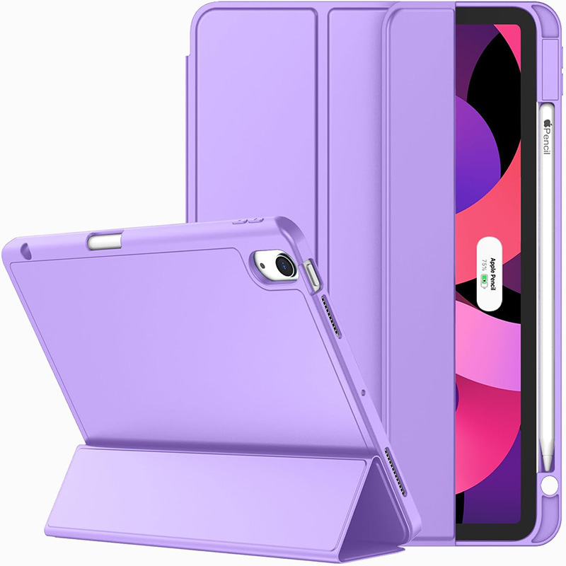 جراب حماية مناسب لجهاز iPad Pro مقاس 11 بوصة وغطاء لوحي مقاس 10.9 بوصة مع فتحة للقلم وغطاء لوحي Air11