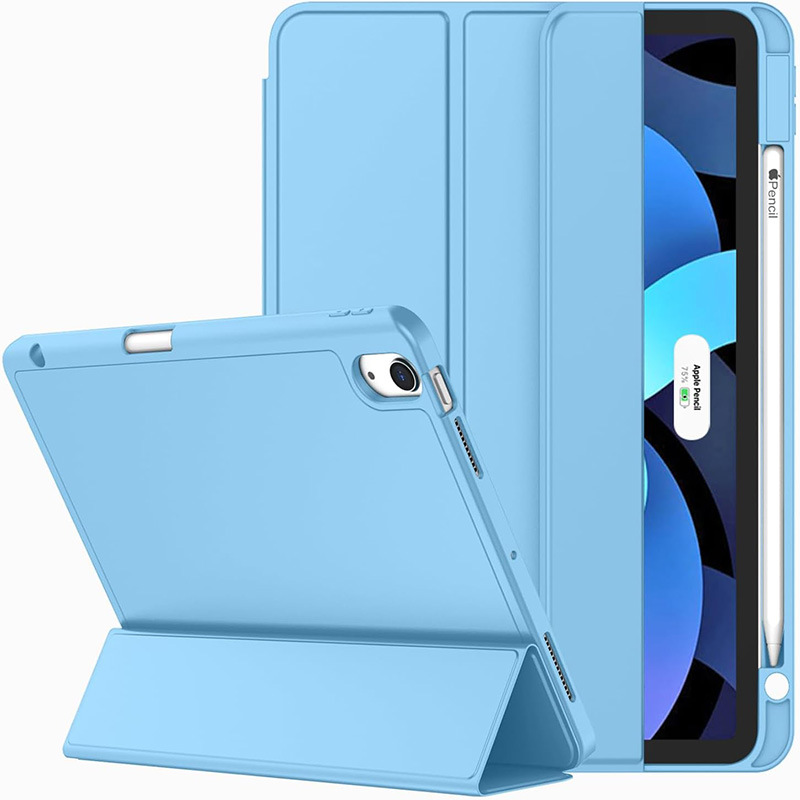 جراب حماية مناسب لجهاز iPad Pro مقاس 11 بوصة وغطاء لوحي مقاس 10.9 بوصة مع فتحة للقلم وغطاء لوحي Air11