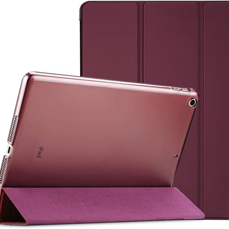 غطاء حماية آي باد 10.2 بوصة حالة جلدية قابلة للطي