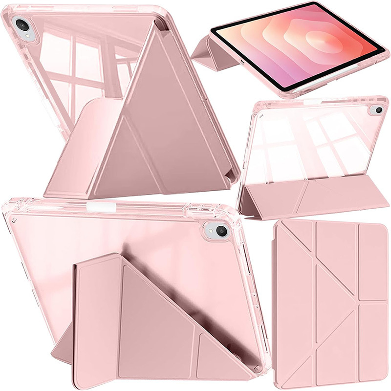 جراب حماية شفاف لجهاز iPad Pro مقاس 11 بوصة 10th مزود بفتحة قلم، يدعم 3+y ، جراب حماية شفاف لجهاز iPad Air11