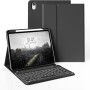 جراب حماية مناسب لجهاز iPad اللوحي iPad 10th جراب حماية لوحة مفاتيح بلوتوث iPad 11 جراب جلدي قابل للفصل مغناطيسيًا