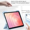 جراب حماية شفاف لجهاز iPad Pro مقاس 11 بوصة 10th مزود بفتحة قلم، يدعم 3+y ، جراب حماية شفاف لجهاز iPad Air11