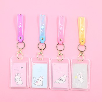 الإبداعية مجموعة بطاقة مفتاح سلسلة الحرم الجامعي بطاقة التحكم في الوصول بطاقة وجبة حافلة بطاقة حماية مجموعة جميلة قصيرة السلسلة الرئيسية بطاقة شفافة