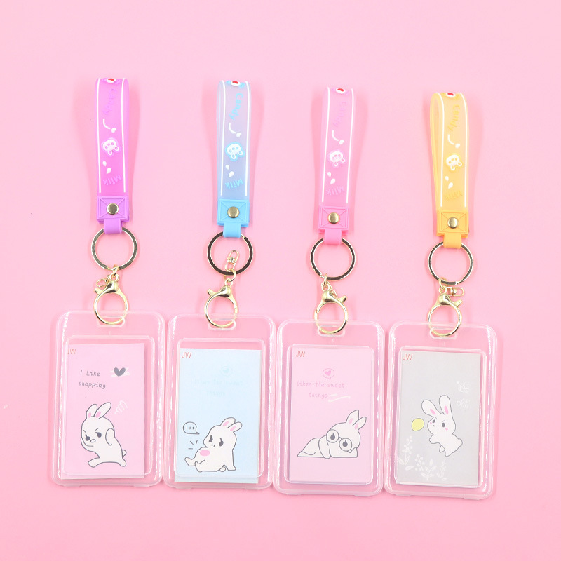 الإبداعية مجموعة بطاقة مفتاح سلسلة الحرم الجامعي بطاقة التحكم في الوصول بطاقة وجبة حافلة بطاقة حماية مجموعة جميلة قصيرة السلسلة الرئيسية بطاقة شفافة