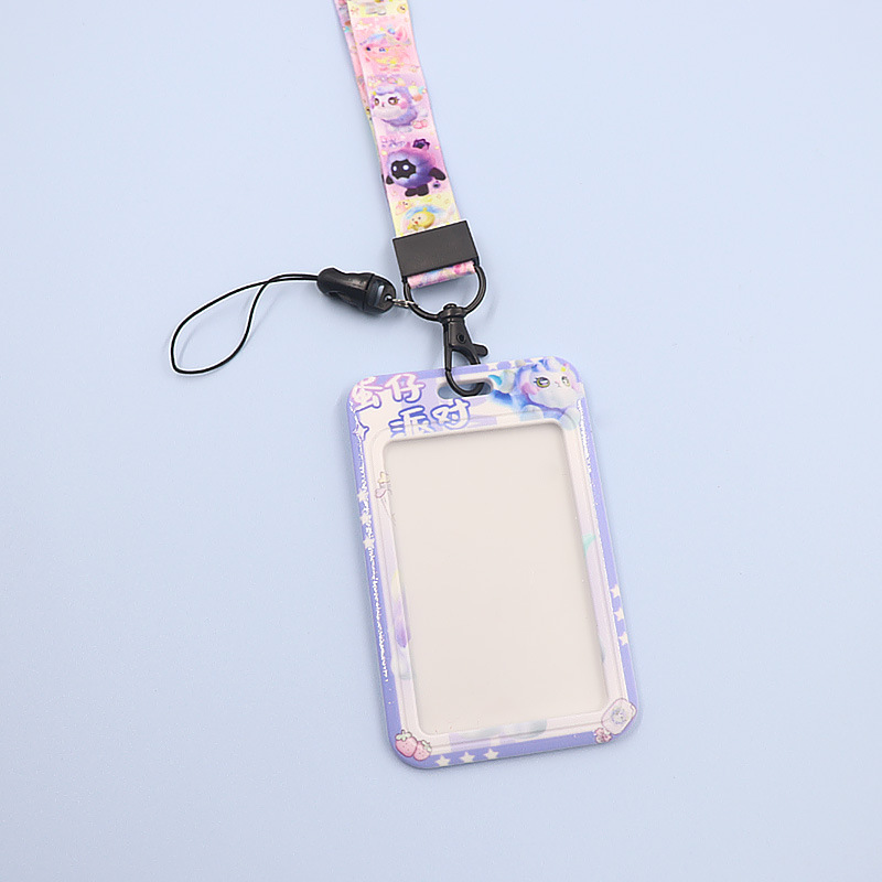 الحرم الجامعي بطاقة الطالب مجموعة البيض طفل الطرف بطاقة الرسوم المتحركة مجموعة عالية اللون بطاقة التحكم في الوصول بطاقة النقل العام بطاقة الطعام مع الحبل الجملة