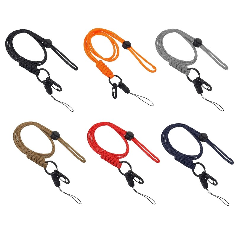 عبر الحدود الجديدة متعددة الوظائف شارة الصدر مفتاح سلسلة قفل الحبل مجموعة قابل للتعديل مفتاح سلسلة شارة حامل