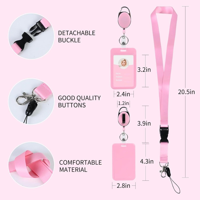 حارّ عمليّة بيع عبر الحدود حزام سير معلق حبل عنق قابل للسحب مشبك مجموعة بطاقة هوية الموظف بطاقة الصدر بطاقة حافلة مجموعة العلامة التجارية