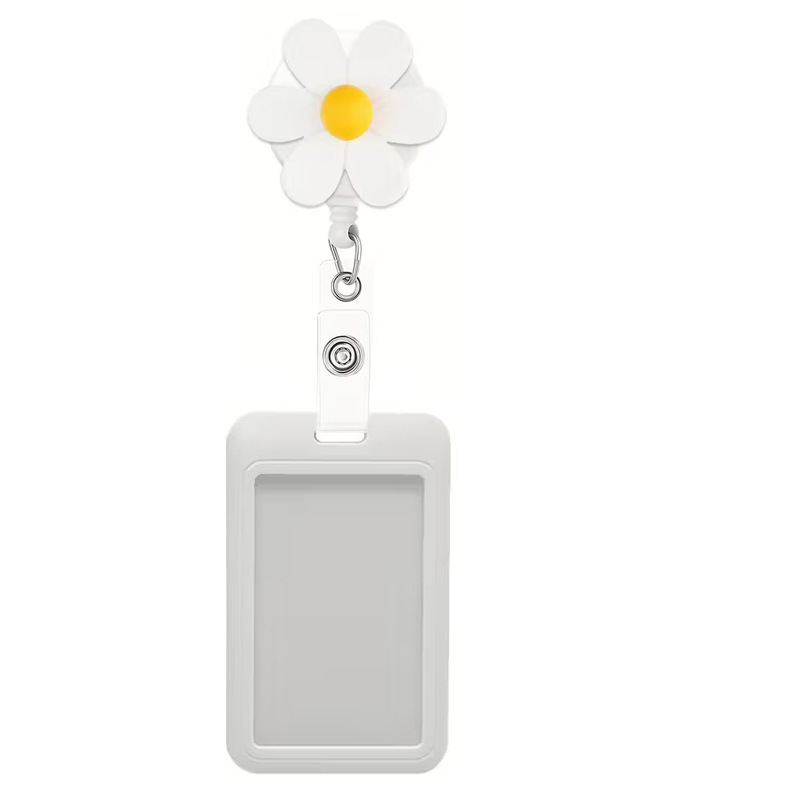 قابل للسحب عبر الحدود زهرة من السهل سحب مشبك كم من السهل سحب الطبيب ممرضة مكتب قابل للسحب شارة بكرة بطاقة