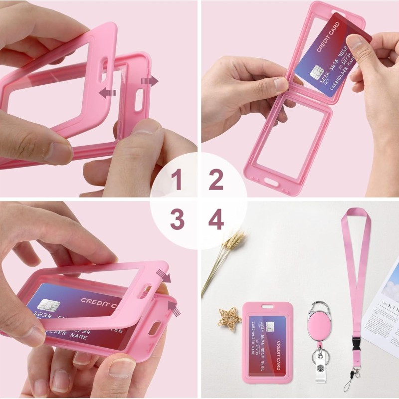 حار بيع عبر الحدود على الوجهين شفافة بي بي بطاقة هوية العلامة التجارية بطاقة غلاف بطاقة الطالب الصدر بطاقة شنقا حزام يمكن أن تكون مطابقة مع الحبل لسحب بسهولة