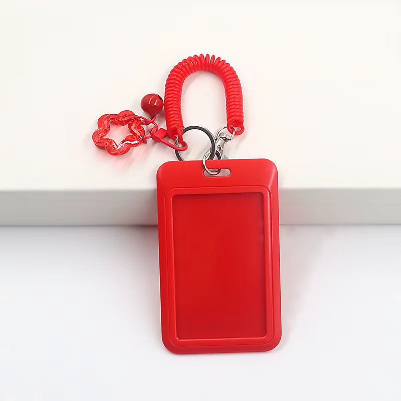 هان مروحة شينغ شينغ بطاقة مجموعة مفتاح سلسلة انزلاق غطاء حافلة بطاقة الحرم الجامعي بطاقة التحكم في الوصول بطاقة صغيرة تعمل بطاقة حبل الربيع