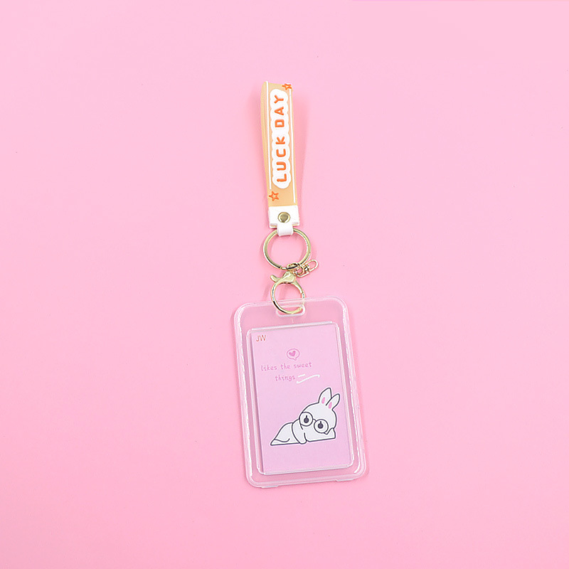 جميل الحرم الجامعي سلسلة المفاتيح بطاقة الطالب مجموعة الطعام بطاقة النقل العام مجموعة حماية قصيرة مفتاح قفل الباب مجموعة بطاقة حظر الجملة