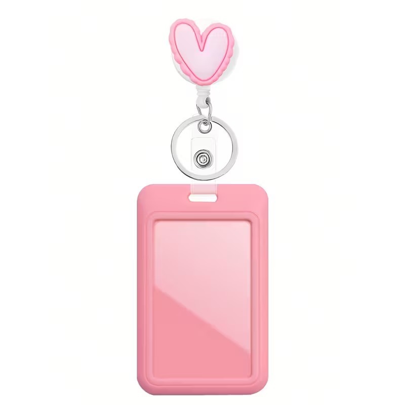 عبر الحدود الحب الدانتيل قابل للسحب من السهل سحب مشبك قابل للسحب مشبك ممرضة عمل المعلم بطاقة الهوية بطاقة الصدر كم