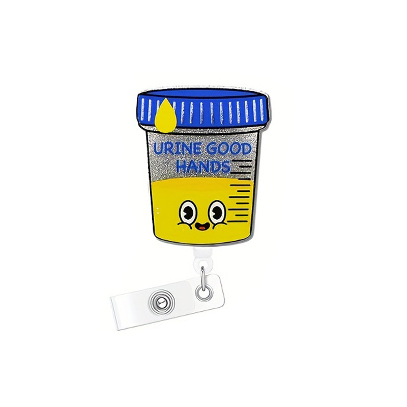 زجاجات أدوية مصنوعة من الأكريليك مع مشابك سهلة السحب، دوارة وسهلة السحب، أطباء وممرضات مع مشابك هوية قابلة للسحب، شارات، مخطوطات، هدايا